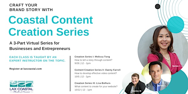 Coastal Content Creation Series: Website Strategy and Design