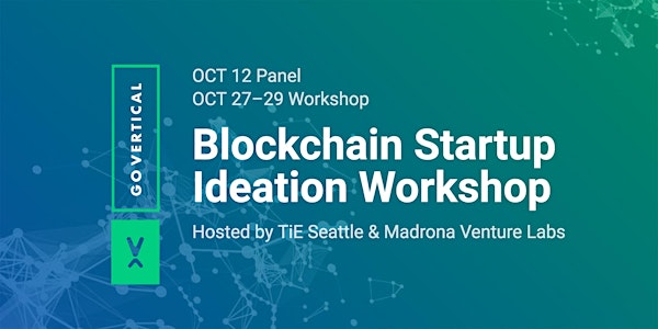 Go Vertical Blockchain Startup Ideation Workshop