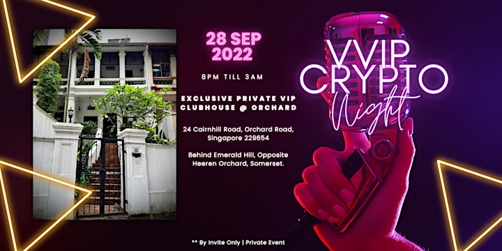 Crypto VVIP Night @ Orchard Crypto Clubhouse image