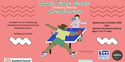 YOUTH TABLE TENNIS [AGE 11-17]