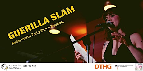 Guerilla Slam - Berlins realster Slam in Kreuzberg - SLAM ALPHAS Special