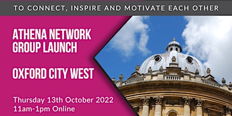 Virtual - The Athena Network - Oxford City West Launch