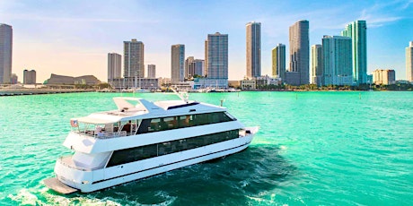 *1 Party Boat in Miami  + Open Bar