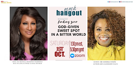 Finding your God-given SWEET Spot in a Bitter World! {MMH Hangout}