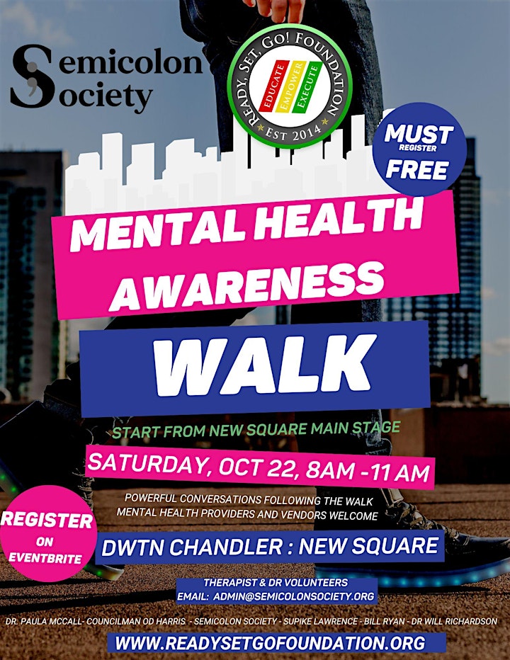 Mental Health Awareness Walk image
