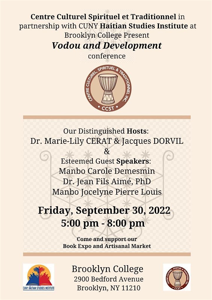 Conference on Vodou & Development image