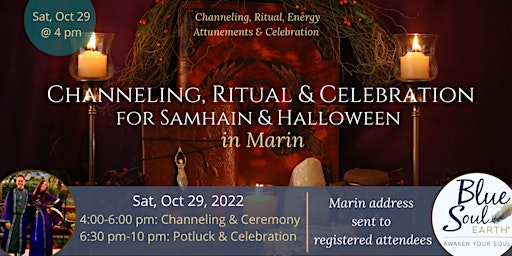 Samhain & Halloween Live Channeling Followed by Ceremony & Celebration