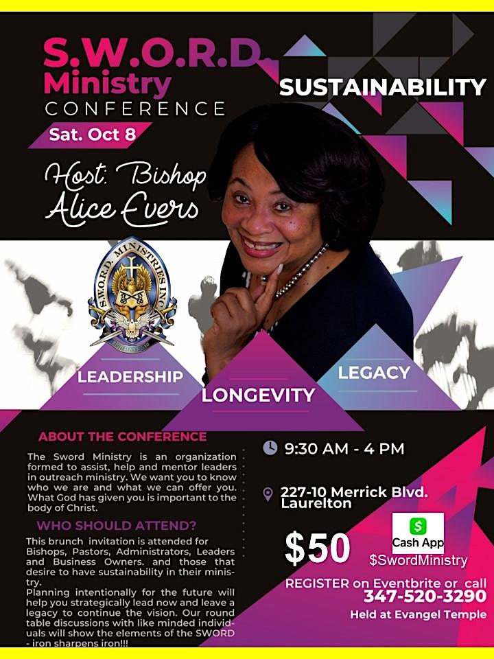 S.W.O.R.D. Ministry Conference - Registration Fee: $50 image