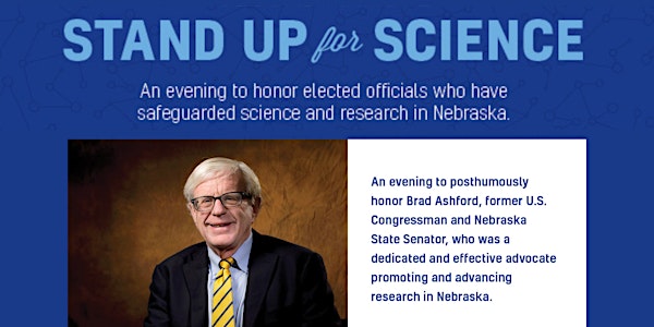 Stand Up for Science honoring Rep. Brad Ashford