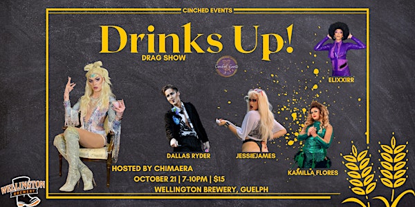 Drinks Up! - Presented by Cinched Events