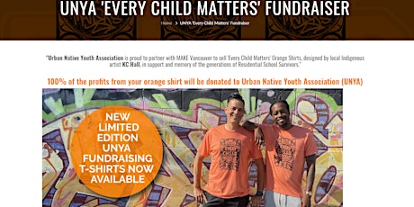 UNYA 'Every Child Matters' Fundraiser primary image