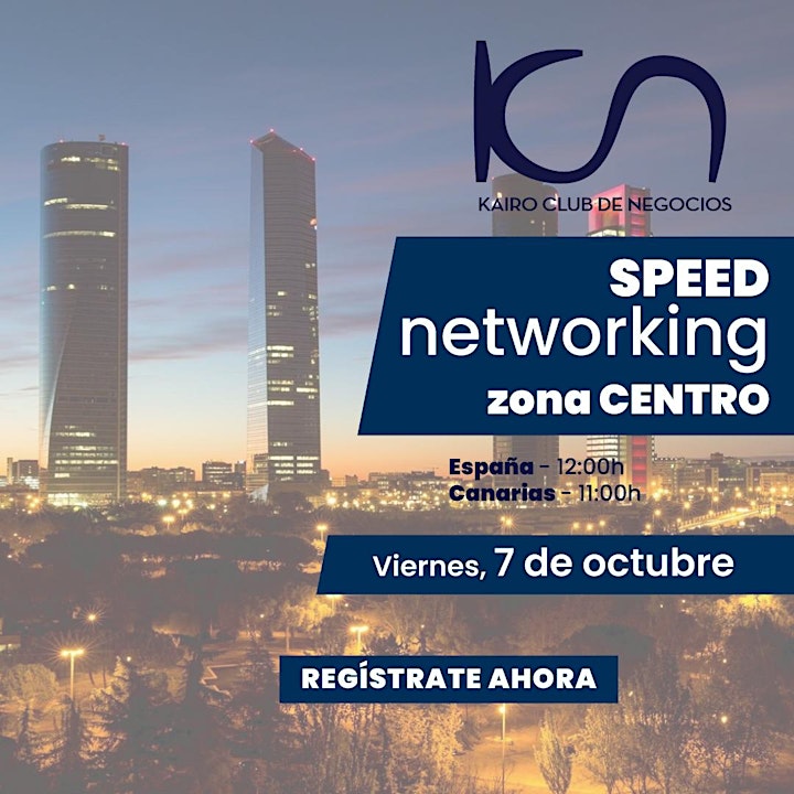 Imagen de KCN Speed Networking Online Zona Centro - 7 de octubre