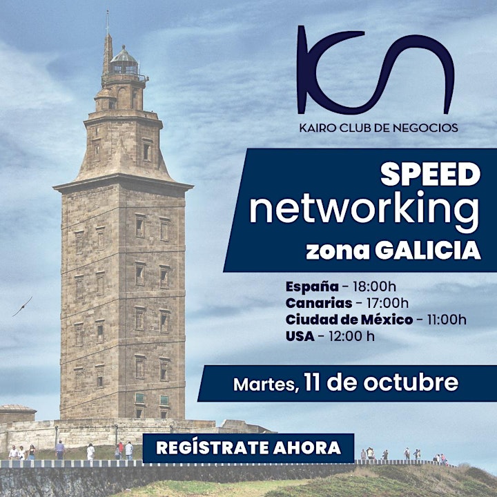 Imagen de KCN Speed Networking Online Zona Galicia - 11 de octubre
