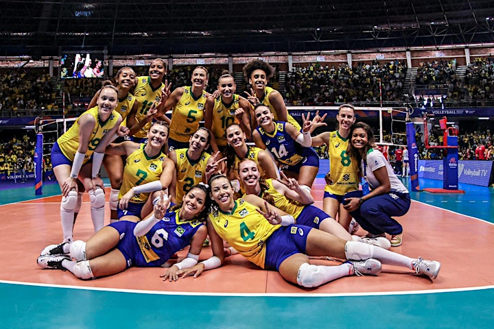Afbeelding van WK Volleybal Vrouwen Brazilië - Tsjechië 24 september GelreDome 18.30 uur!
