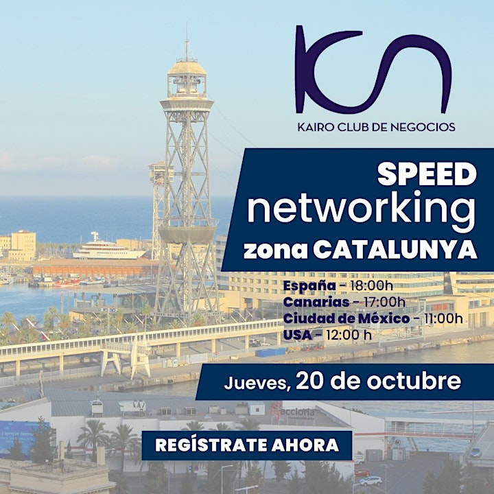 Imagen de KCN Speed Networking Online Zona Catalunya - 20 de octubre