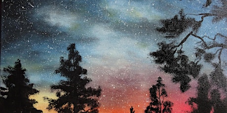 Wine and Paint Party (Galaxy Painting) primary image