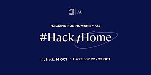 Hacking for Humanity (Pre-Hack: 14 Oct | Hackathon: 22 - 23 Oct)
