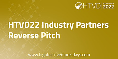 HTVD22 Industry Partners Reverse Pitch