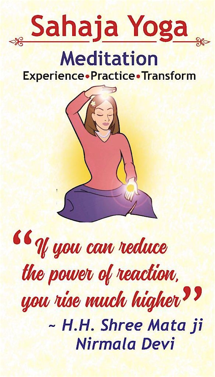San Jose- New Yea r Eve's Meditation with Sahaja Yoga Meditation image