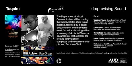 Dubai Ableton User Group #9 primary image