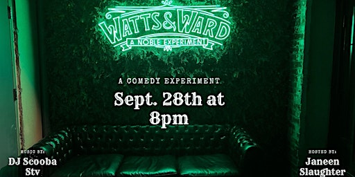 A Comedy Experiment: Brandi Roberts [Headliner] - September 28th