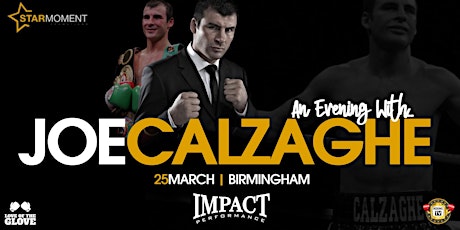 An Evening with Joe Calzaghe CBE primary image