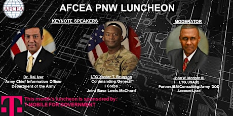 AFCEA Pacific Northwest Chapter October Luncheon