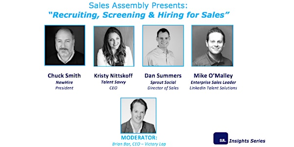 Recruiting, Screening & Hiring for Sales