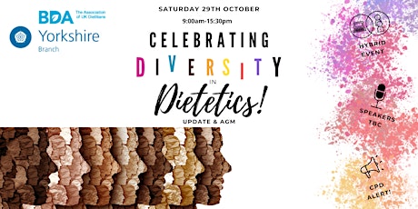 Attending Virtually via Zoom Ticket - Celebrating Diversity in Dietetics