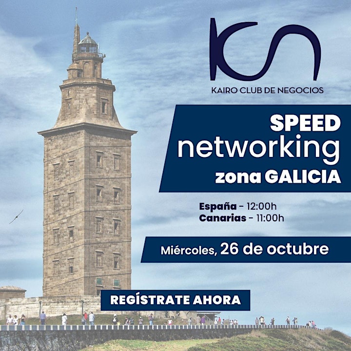 Imagen de KCN Speed Networking Online Zona Galicia - 26 de octubre