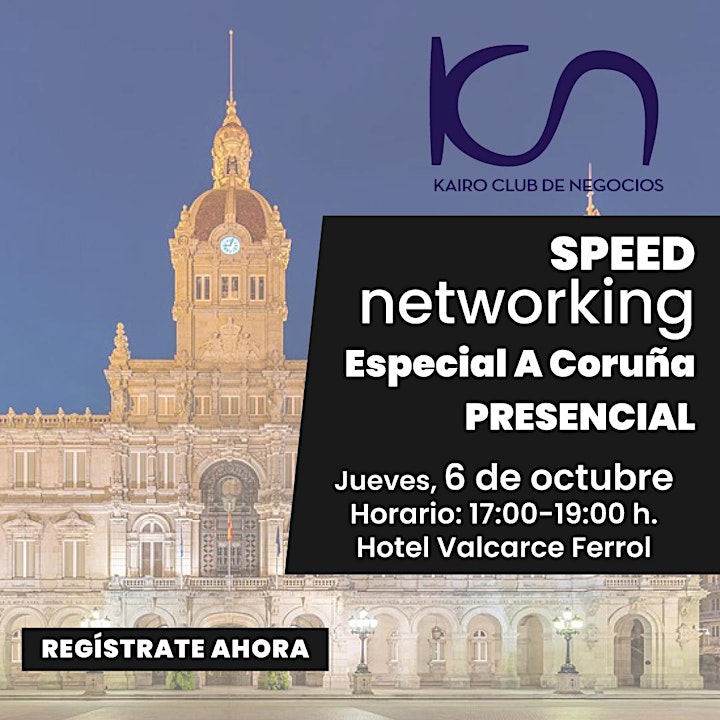 Imagen de KCN Speed Networking Presencial Galicia - 6 de octubre