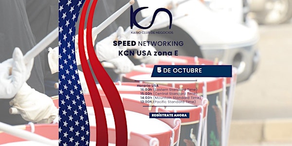 KCN Speed Networking Online USA - 5 de octubre
