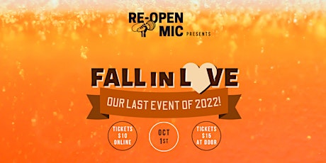 ReOpen MIC - Fall In Love / Live Music & Concert
