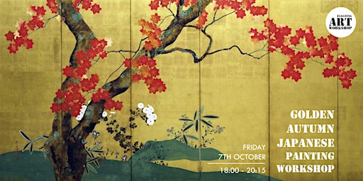 Golden Autumn Japanese  Painting Workshop