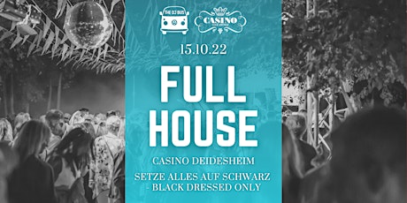 Full House 15.10. | The DJ Bus | Casino Lounge Deidesheim