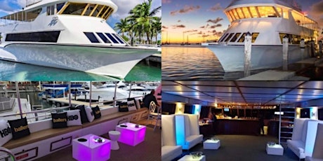 All inclusive Booze Cruise Miami Columbus day