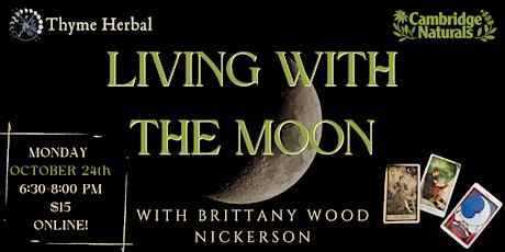 Living with the Moon with Brittany Wood Nickerson (Online Event)