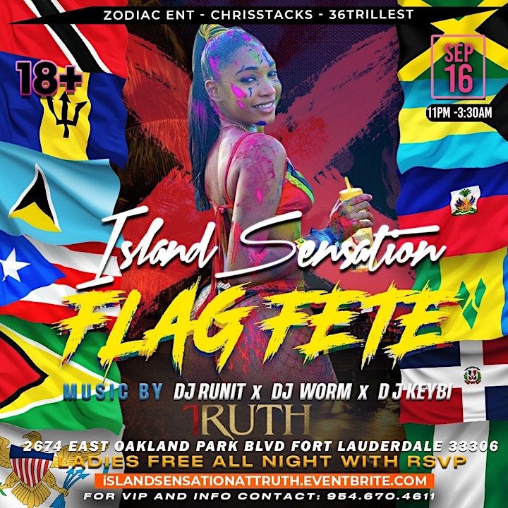 Island Sensation Flag Fete image