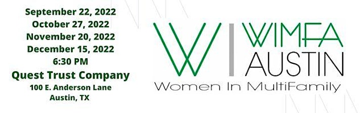 WIMFA-Women In Multifamily Austin Networking Event image