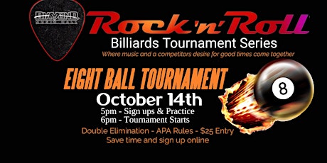 8 Ball Tournament Rock N Roll Tournament Series