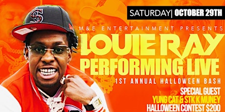 1st Annual Halloween Bash With Louie Ray Performing Live