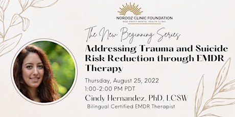 Addressing Trauma and Suicide Risk Reduction through EMDR Therapy