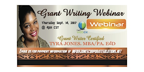 Grant Writing Webinar primary image