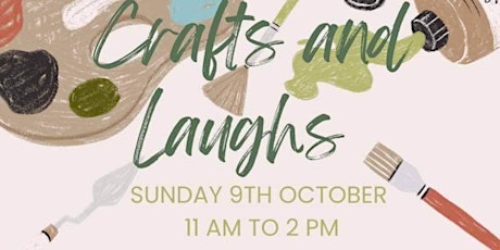 CRAFTS AND LAUGHS - a Fundraiser for Men’s Talk (Men’s Mental Health)