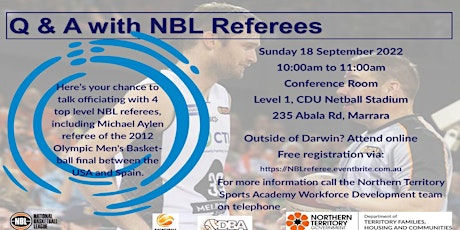 Q & A with NBL Referee's primary image