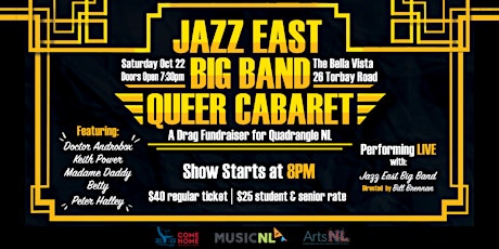 Image principale de Jazz East Queer Cabaret!