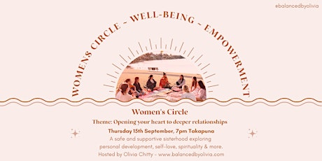 Women's Circle Auckland - Opening your heart to deeper connections primary image