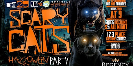 Scary Cats JSU vs Southern HALLOWEEN Party