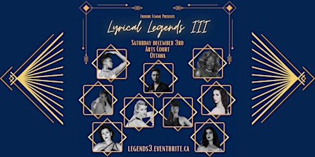 Imagen principal de Frisque Femme Presents Lyrical Legends III Burlesque Show