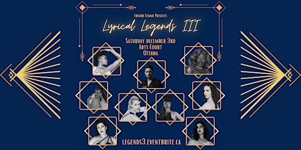 Frisque Femme Presents Lyrical Legends III Burlesque Show